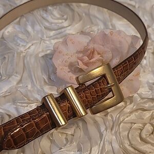 Kenneth Cole Womens Calf Skin Belt - Large